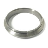 Ticon Industries Garrett GT28-GT40 Titanium V-Band Turbine Outlet Flange (Fire Ring Measures 77mm) thumbnail 1