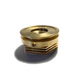 Ticon Industries Tig Aesthetics 3in Universal V-Band Heat Sink w/ Purge - Tellurium Copper thumbnail 2