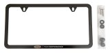 Ford Racing Ford Performance Slim License Plate Frame - Black Stainless Steel thumbnail 1