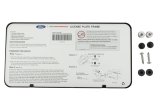 Ford Racing Ford Performance Slim License Plate Frame - Black Stainless Steel thumbnail 5
