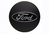Ford Racing Car Black and Chrome Wheel Cap thumbnail 4
