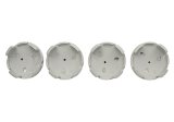 Ford Racing Car Black and Chrome Wheel Cap thumbnail 7