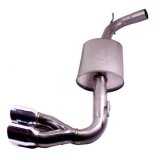 Ford Racing 2012-2014 Focus Hatchback Axle Back Exhaust System thumbnail 3