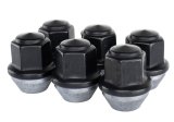 Ford Racing M12 x 1.5 Black Lug Nut - Set of 6 thumbnail 4