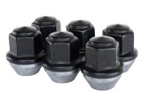 Ford Racing M12 x 1.5 Black Lug Nut - Set of 6 thumbnail 7