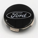 Ford Racing Ford Truck/SUV Black And Chrome Wheel Center Cap Kit thumbnail 1