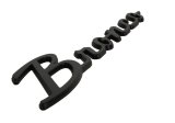 Ford Racing 2021+ Bronco Classic Script Fender Badges - Matte Black (Pair) thumbnail 8