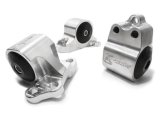 Innovative 92-95 Civic B/D Series Silver Aluminum Mounts Solid Bushings (3 Bolt) thumbnail 1