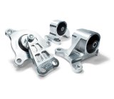 Innovative 02-05 Civic K-Series Black Aluminum Mounts 95A Bushings (Not K24 Trans) thumbnail 1