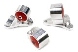 Innovative 92-95 Civic B/D Series Silver Aluminum Mounts 60A Bushings (3 Bolt) thumbnail 2