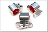 Innovative 92-95 Civic B/D Series Silver Aluminum Mounts 75A Bushings (3 Bolt) thumbnail 1