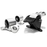 Innovative 96-00 Civic B/D Series Silver Aluminum Mounts 95A Bushings (2 Bolt) thumbnail 1