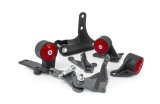 Innovative 88-91 Civic D-Series Black Steel Mounts 60A Bushings (92+ Engine Hydro Conversion) thumbnail 1