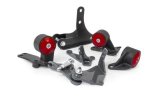 Innovative 88-91 Civic D-Series Black Steel Mounts 75A Bushings (92+ Engine Hydro Conversion) thumbnail 1
