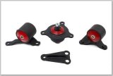 Innovative 02-05 Civic K-Series Black Steel Mounts 75A Bushings (Not K24 Trans) thumbnail 1