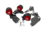 Innovative 88-91 Civic B-Series Black Steel Mounts 60A Bushings w/o Actuator thumbnail 1