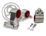 Innovative 94-01 Acura Integra B/D-Series Black Steel Billet Mount Kit 60A Bushings thumbnail 1