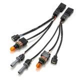 AlphaRex 17-20 Ford F-150 Raptor Wiring Adapter Stock LED Headlights to AlphaRex Headlight Converter thumbnail 1