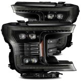 AlphaRex 18-20 Ford F-150 NOVA LED Proj Headlight Plank Style Alpha Blk w/Activ Light/Seq Signal/DRL thumbnail 3