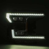 AlphaRex 18-20 Ford F-150 NOVA LED Proj Headlight Plank Style Alpha Blk w/Activ Light/Seq Signal/DRL thumbnail 7