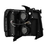 AlphaRex 07-13 Chevy 1500HD PRO-Series Proj Headlights Plank Style Chrome w/Activ Light/Seq Signal thumbnail 5