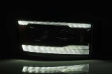 AlphaRex 06-08 Dodge Ram 1500HD LUXX LED Projector Headlights Plank Style Black w/Seq Signal/DRL thumbnail 7