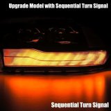 AlphaRex 09-18 Dodge Ram 1500HD PRO-Series Projector Headlights Plank Style Black w/Seq Signal/DRL thumbnail 7