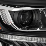AlphaRex 19-21 Ford Ranger LUXX LED Proj Headlights Plank Style Black w/Seq Signal/DRL thumbnail 3