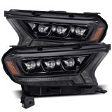 AlphaRex 19-21 Ford Ranger NOVA LED Proj Headlight Plnk Style Alpha Blk w/Activ Light/Seq Signal/DRL thumbnail 2