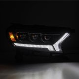 AlphaRex 19-21 Ford Ranger NOVA LED Proj Headlight Plnk Style Alpha Blk w/Activ Light/Seq Signal/DRL thumbnail 5