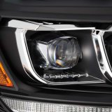 AlphaRex 19-21 Ford Ranger NOVA LED Proj Headlights Plank Style Black w/Activ Light/Seq Signal/DRL thumbnail 7