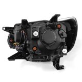 AlphaRex 12-15 Toyota Tacoma LUXX LED Projector Headlights Plank Style Alpha Black w/DRL thumbnail 9