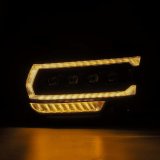 AlphaRex 19-21 Ram 2500 NOVA LED Proj Headlights Plank Style Alpha Blk w/Activ Light/Seq Signal/DRL thumbnail 4