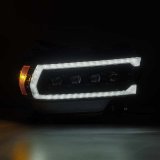 AlphaRex 19-21 Ram 2500 NOVA LED Proj Headlights Plank Style Alpha Blk w/Activ Light/Seq Signal/DRL thumbnail 5