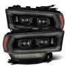 AlphaRex 19-21 Ram 2500 PRO-Series Projector Headlights Plank Style Alpha Black w/Activation Light thumbnail 9