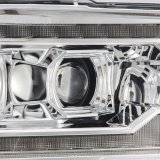 AlphaRex 09-18 Dodge Ram 2500 LUXX LED Proj Headlights Plank Style Chrm w/Activ Light/Seq Signal/DRL thumbnail 3