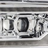 AlphaRex 09-18 Dodge Ram 2500 LUXX LED Proj Headlights Plank Style Chrm w/Activ Light/Seq Signal/DRL thumbnail 8