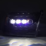 AlphaRex 09-18 Ram 2500 NOVA LED Proj Headlights Plank Style Alpha Blk w/Activ Light/Seq Signal/DRL thumbnail 5