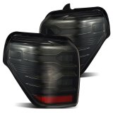 AlphaRex 10-21 Toyota 4Runner LUXX LED Taillights Alpha Blk w/Activ Light/Seq Signal thumbnail 1