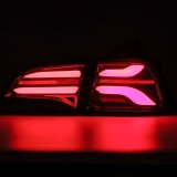 AlphaRex 17-22 Tesla Model 3 PRO-Series LED Tail Lights Jet Black w/Seq Sig thumbnail 3
