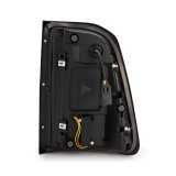 AlphaRex 19-21 Dodge Ram 1500 Luxx-Series LED Tail Lights Black w/Activ Light/Seq Signal thumbnail 4