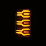 AlphaRex 19-21 Dodge Ram 1500 Luxx-Series LED Tail Lights Black w/Activ Light/Seq Signal thumbnail 5