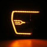 AlphaRex 21-22 Ford F150 Luxx-Series Projector Headlights Alpha-Black w/Activ Light/Seq Signal thumbnail 3