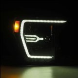 AlphaRex 21-22 Ford F150 Luxx-Series Projector Headlights Alpha-Black w/Activ Light/Seq Signal thumbnail 6