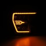 AlphaRex 21-22 Ford F-150 NOVA LED Proj Headlights Plank Style Blk w/Activ Light/Seq Signal thumbnail 3