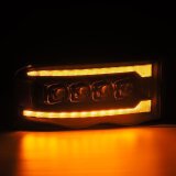 AlphaRex 02-05 Dodge Ram 1500 NOVA LED Proj Headlights Plank Style Blk w/Activ Light/Seq Signal thumbnail 3