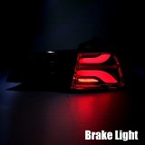 AlphaRex 20-22 Tesla Model Y PRO-Series LED Tail Lights Jet Black w/Seq Sig thumbnail 5