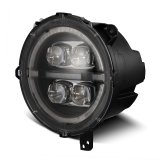 AlphaRex 18-23 Jeep Wrangler JL/Gladiator JT LED Proj Headlights Black w/ Activ Light/Seq Signal/DRL thumbnail 9