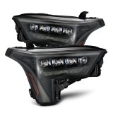 AlphaRex 22-23 Toyota Tundra NOVA-Series Headlights Alpha-Blk w/White DRL - Req 810029 OR 810030 thumbnail 1