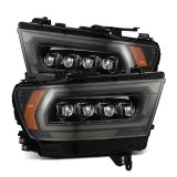 AlphaRex 19-23 Dodge Ram 1500 (No Clsc/Ltd/TRX) NOVA-Series LED Proj HL Alpha-Black (Converter Req.) thumbnail 1